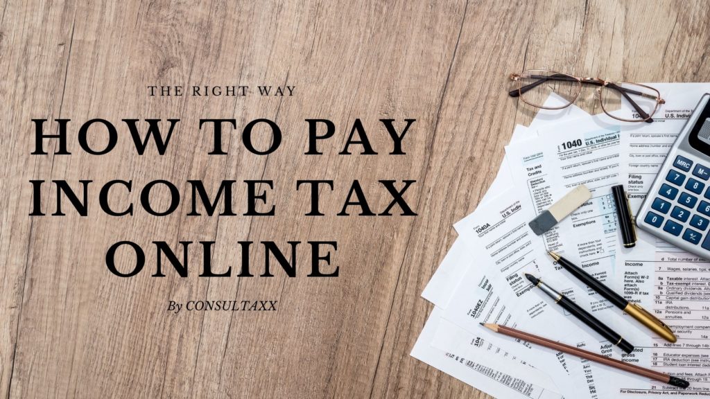 How to pay income tax online
